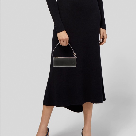Louis Vuitton Epi Soufflot pochette black - Picture 2 of 6